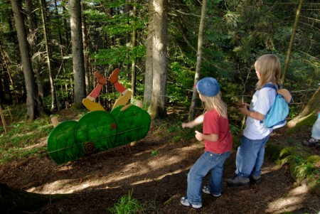 Spatz Männi Erlebnisweg und am 23. August grosses Frechspatzen-Fest.