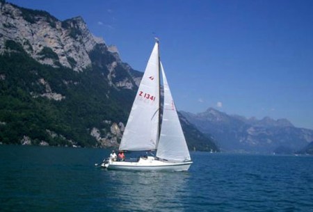 Segeln auf dem Walensee