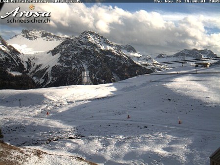Bergstation Luftseilbahn Arosa-Weisshorn,