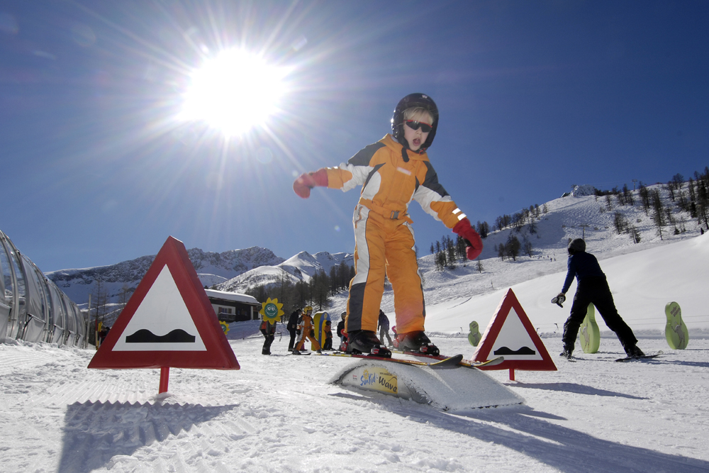 Schneeparadies für kleine Fürsten