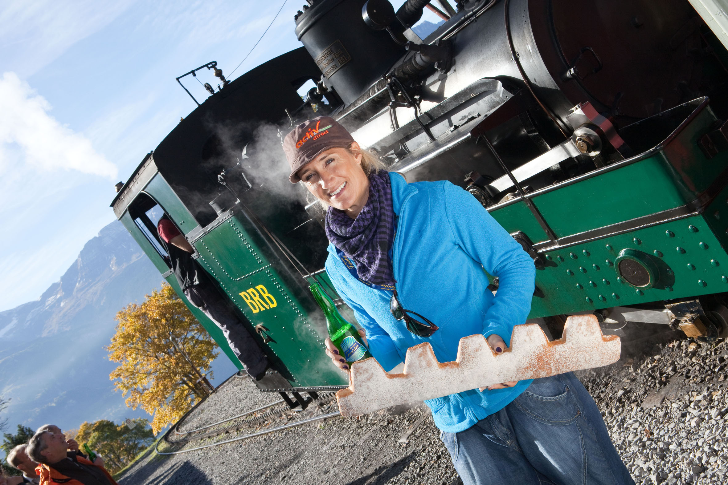 Tanja Frieden hat das Dampfwürstlibummler-Fieber gepackt!