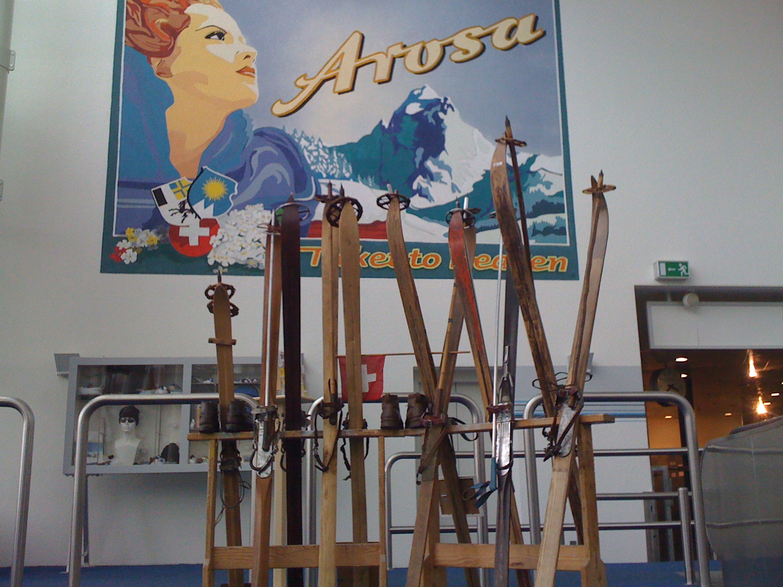 Nostalgie-Ecke – Talstation Arosa Bergbahnen AG