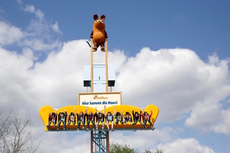  Mit etwas Verspätung ist die Maus in Fahrt gekommen