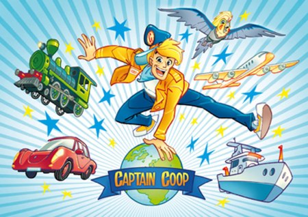 Mit Captain Coop das Verkehrshaus entdecken