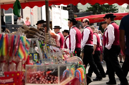 Prachtwetter und stimmungsvolle Vorträge am Westschweizer Jodlerfest