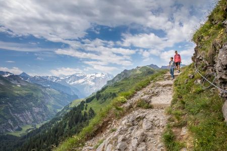 Grenzschlängeln am Hasliberg: Erlebnis Horizontweg